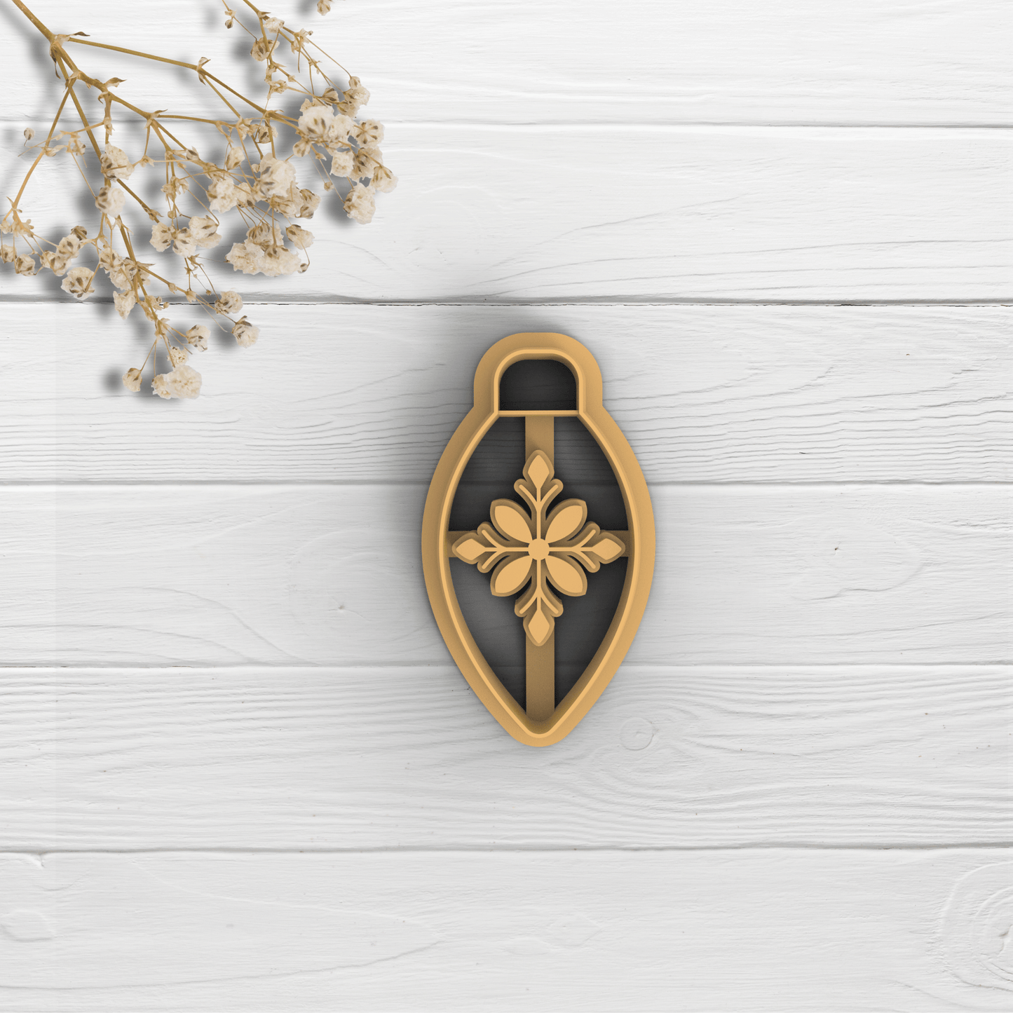 Cortador Arcilla Polimérica| Folk Bloom Bauble| Minipekas 20260904.1