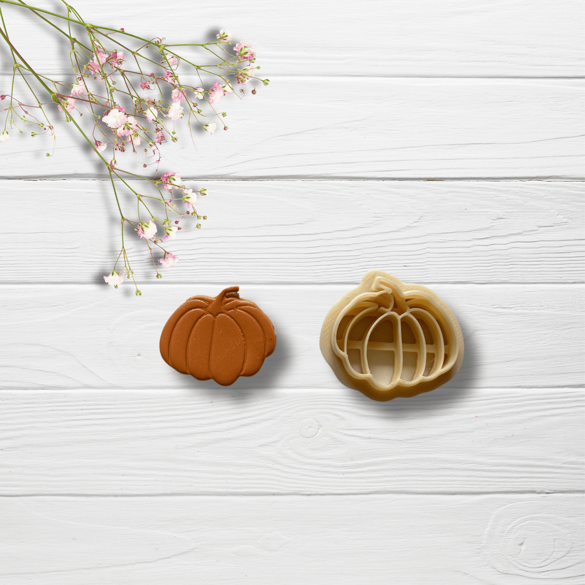 Cortador Arcilla Polimérica| Calabaza 3 | Minipekas