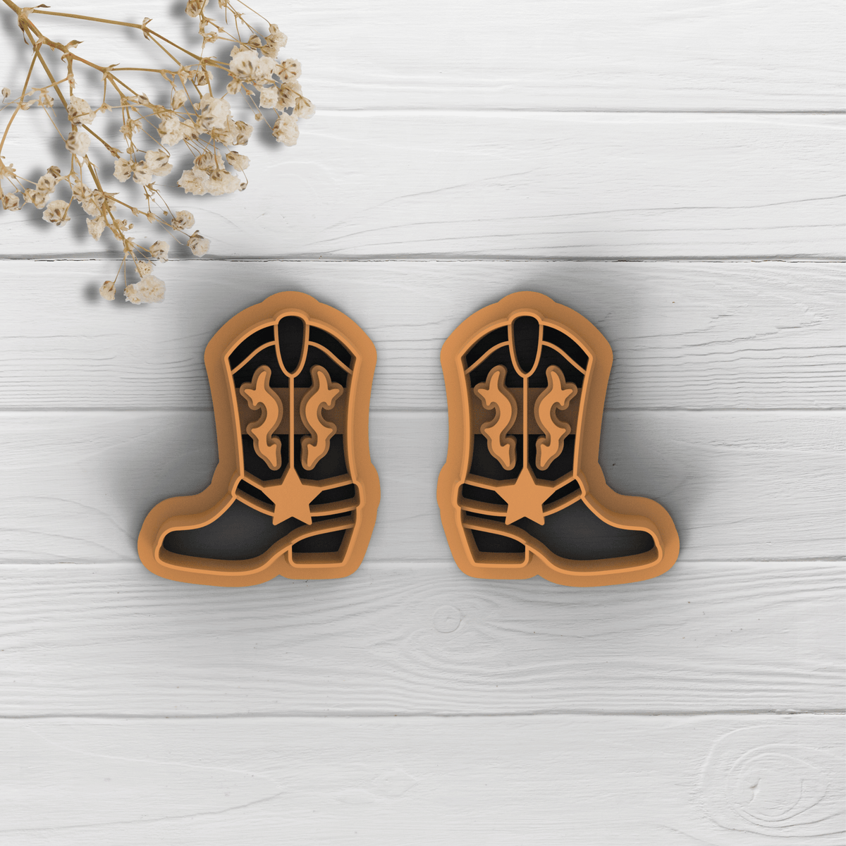 Cortador Arcilla Polimérica | Western Boot | Minipekas