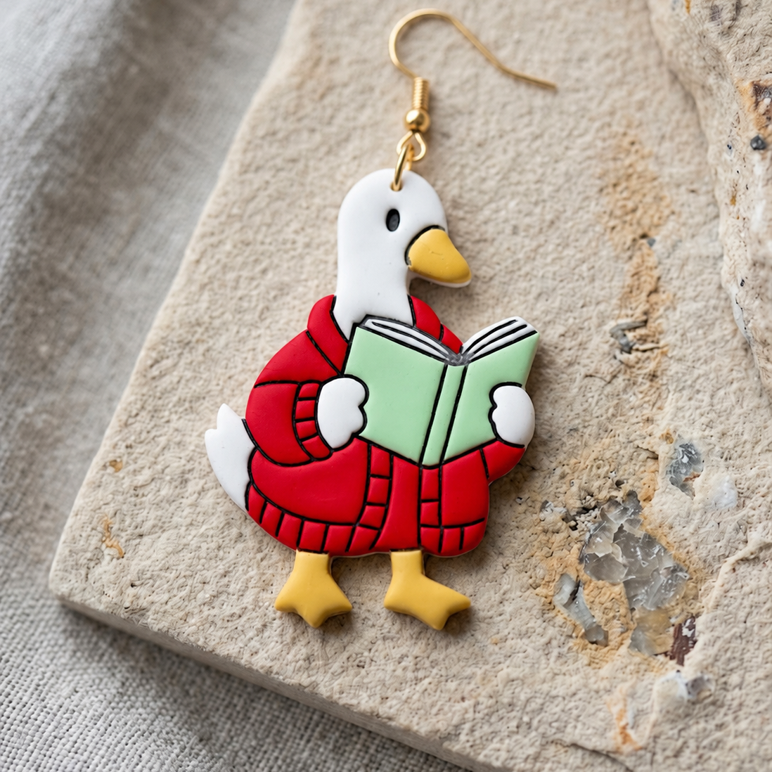 Cortador Arcilla Polimérica | Cazy Reader Duck | Minipekas