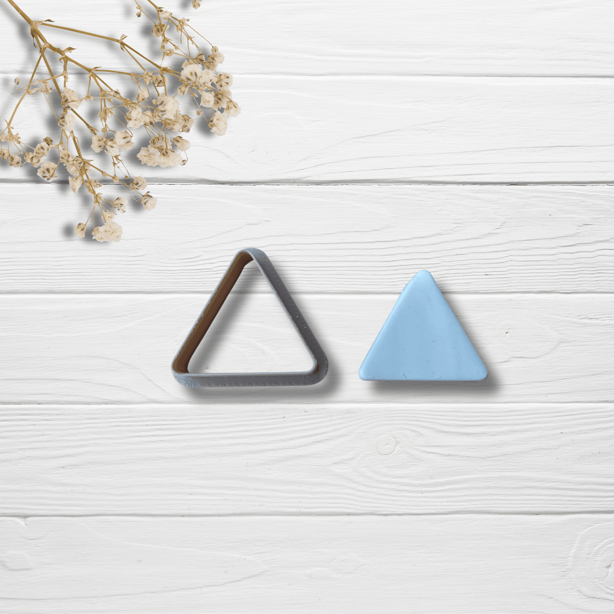 Cortador Arcilla Polimérica| Forma Basica 12 Arco Triangulo | Minipekas
