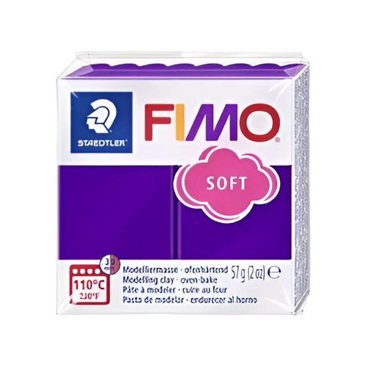 Fimo soft ciruela arcilla polimerica 57g -2 oz