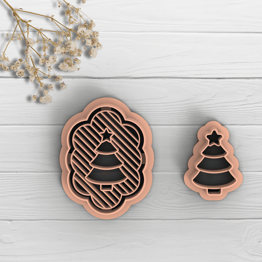 Cortador Arcilla Polimérica| Holiday Tree Charm  | Minipekas 20260907.2