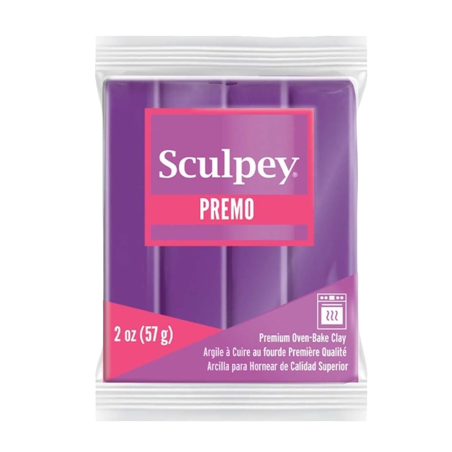 Sculpey Premo accent purple pearl arcilla polimerica 2oz (56g)