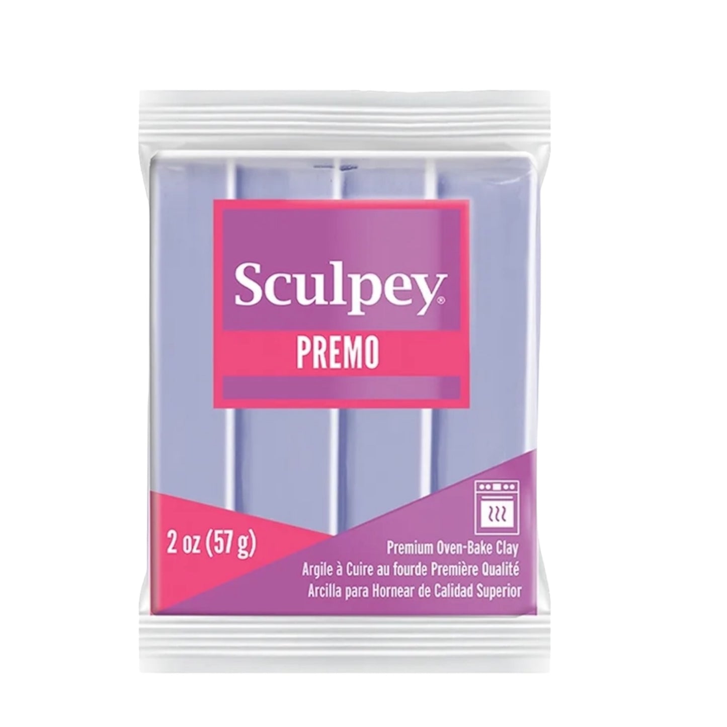 Sculpey Premo lavender arcilla polimerica 2oz (56g)