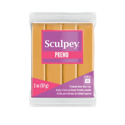 Sculpey Premo Mustard Yellow arcilla polimerica 2oz (56g)