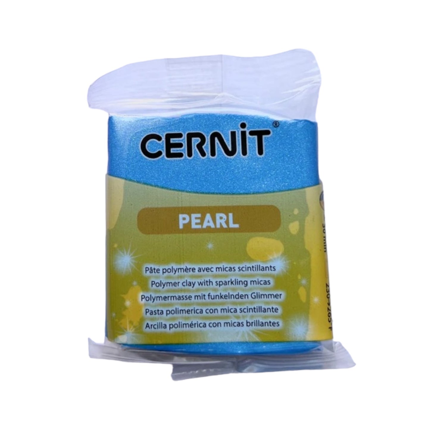 Cernit translucent pearl bleu arcilla polimerica 2oz (56g)