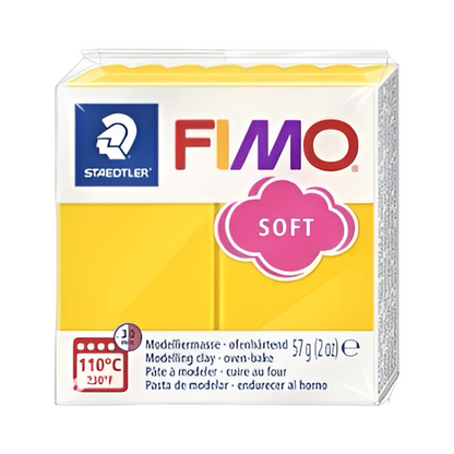 Fimo soft amarillo arcilla polimerica 57g -2 oz