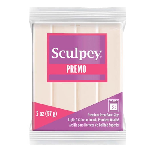 Sculpey Premo Accent White Translucent arcilla polimerica 2oz (56g)