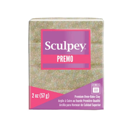 Pâte polymère Sculpey Premo Gold Glitter 2oz (56g)