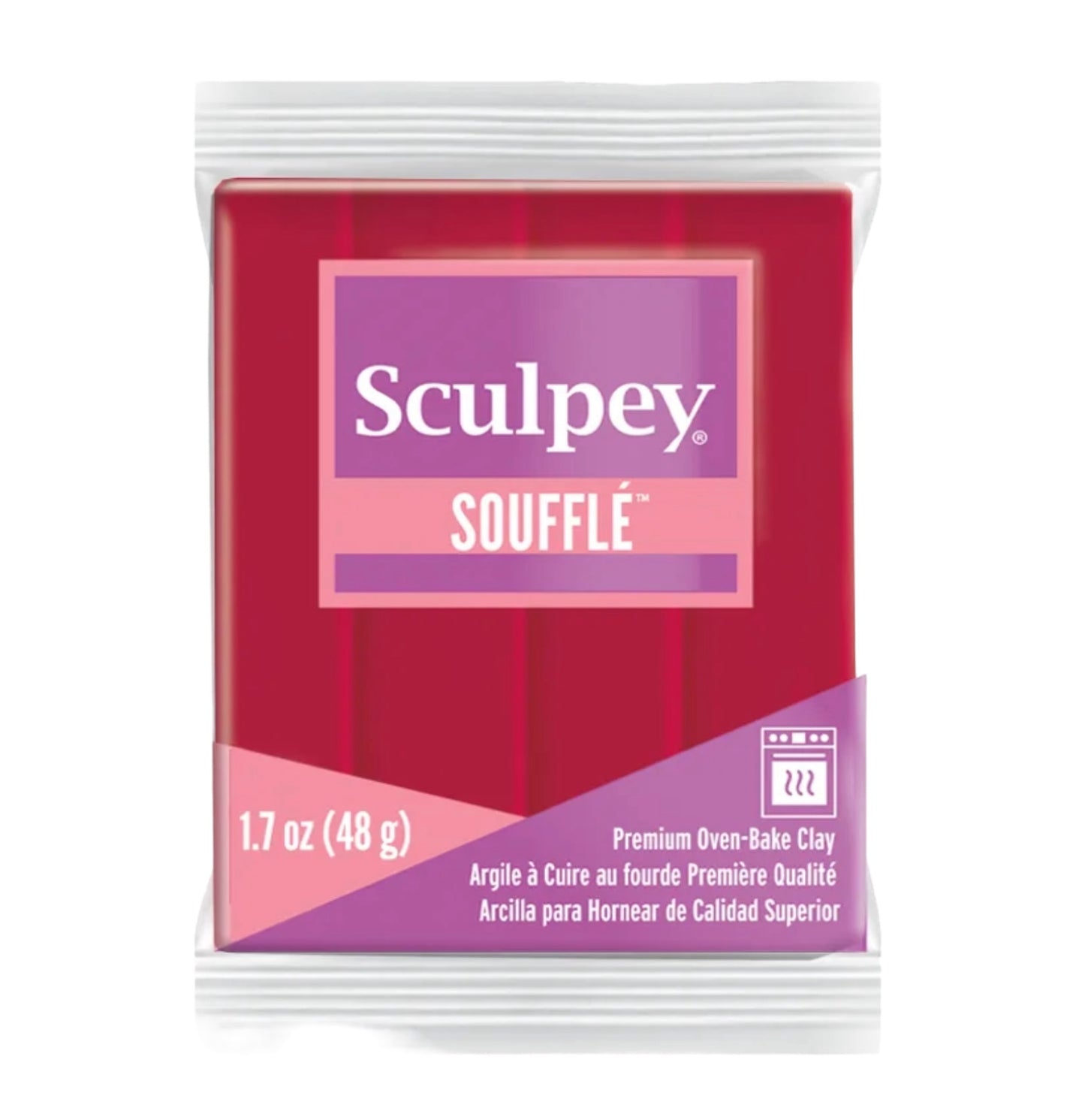 Sculpey Souffle Cherrie Pie arcilla polimerica 1.7oz (48g)