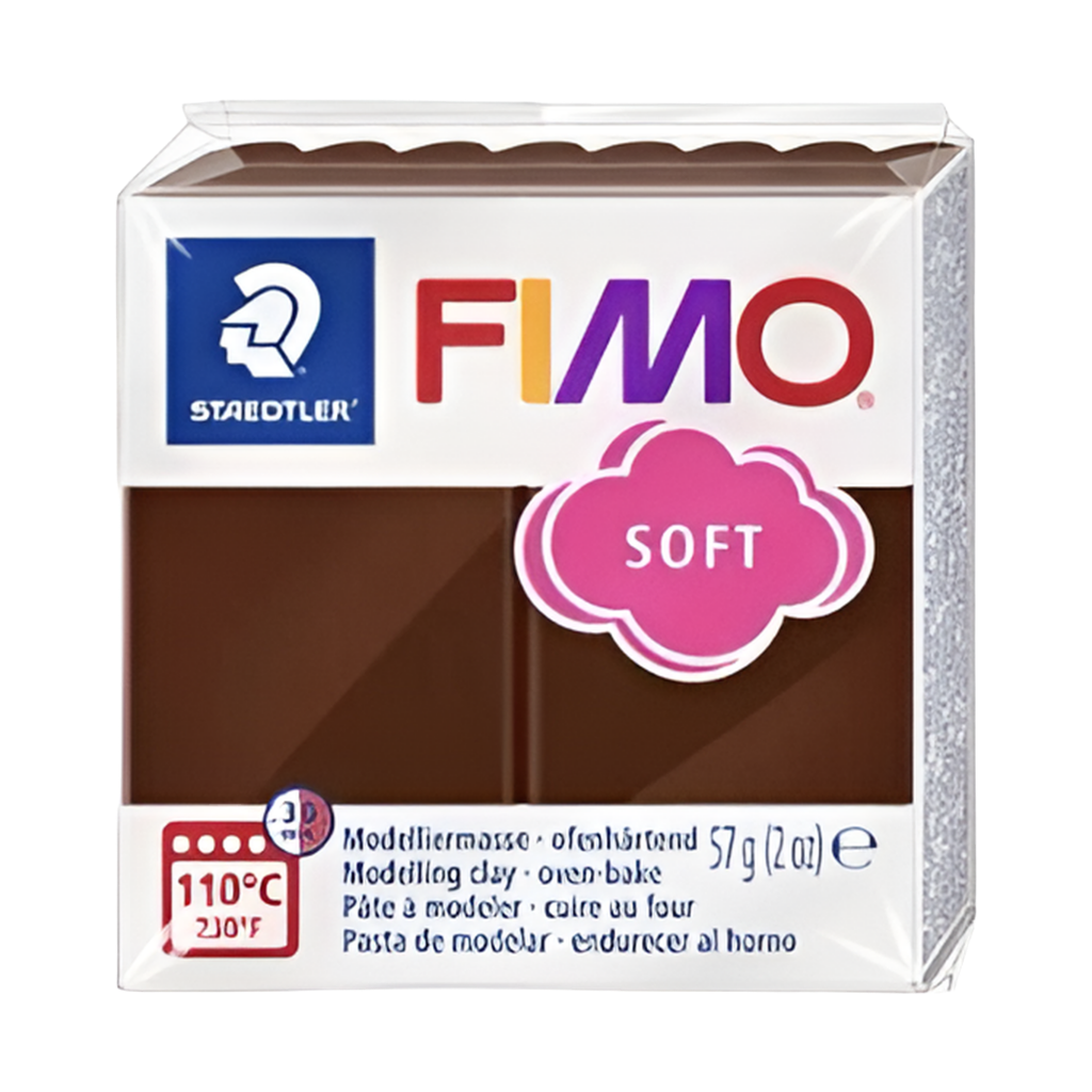 Fimo soft chocolate arcilla polimerica 57g -2 oz