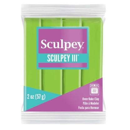 Sculpey III Granny smith arcilla polimerica 2oz (57g)