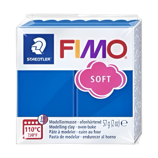 Argile polymère Fimo douce bleue 57g -2 oz