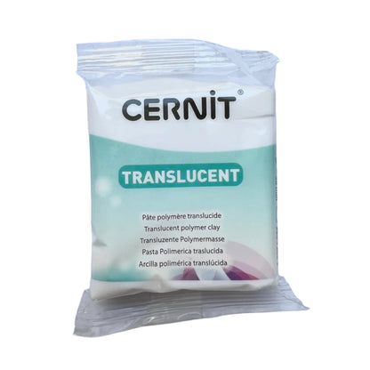 Argile polymère translucide Cernit 8,8 oz (250g)