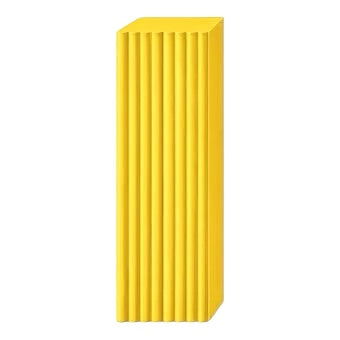 Argila de polímero amarelo macio Fimo 454g - 1 lb