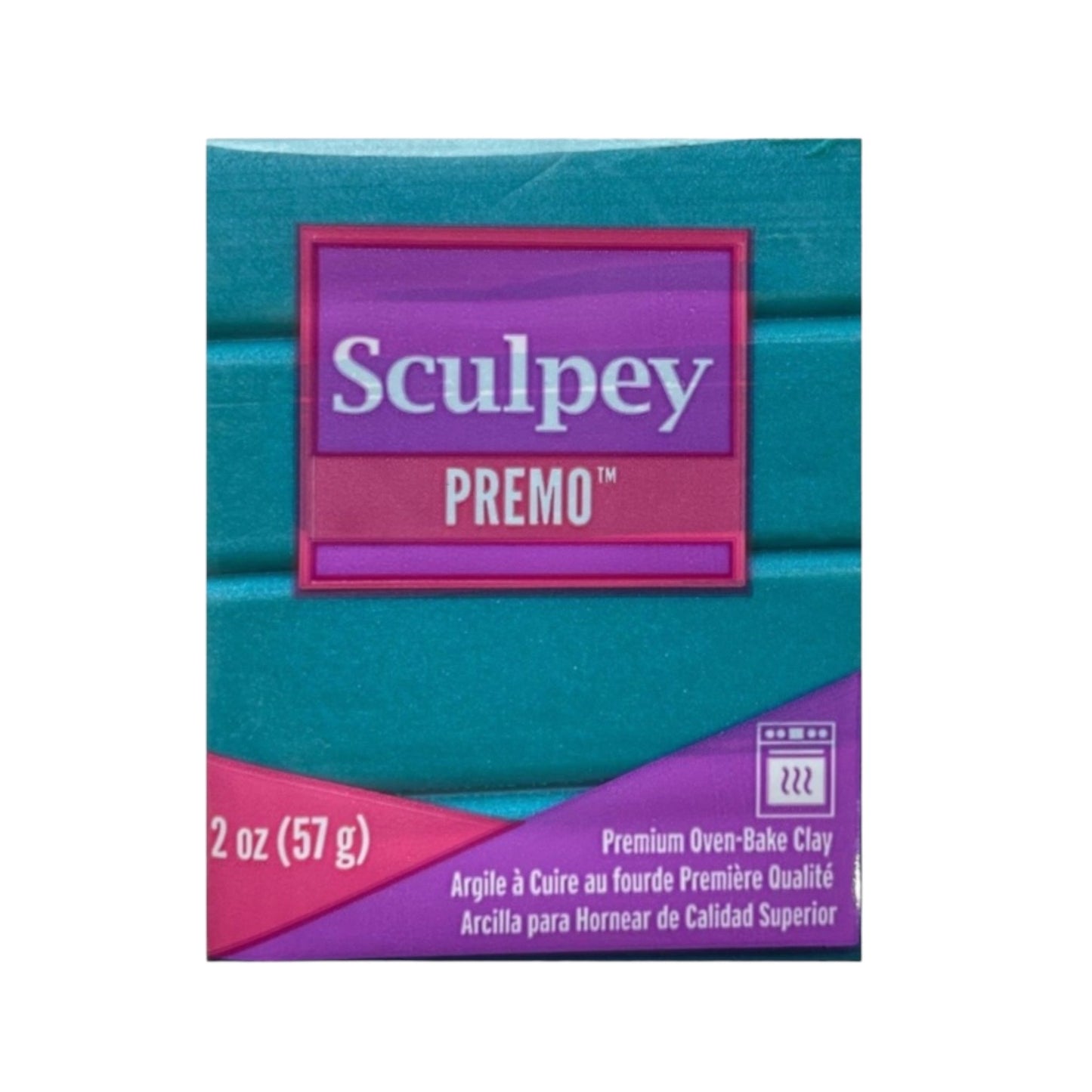 Sculpey Premo Peacock Pearl arcilla polimerica 2oz (56g)