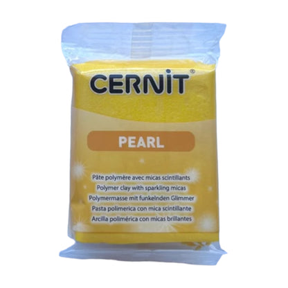 Cernit translucent pearl jaume  arcilla polimerica 2oz (56g)