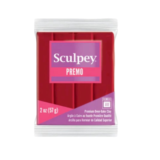 Pâte polymère Sculpey Premo Cayenne 2oz (57g)