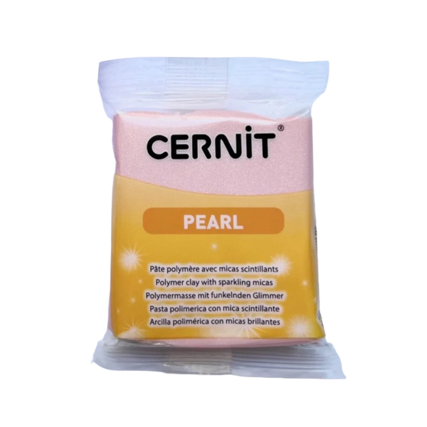 Cernit translucent pearl rose arcilla polimerica 2oz (56g)