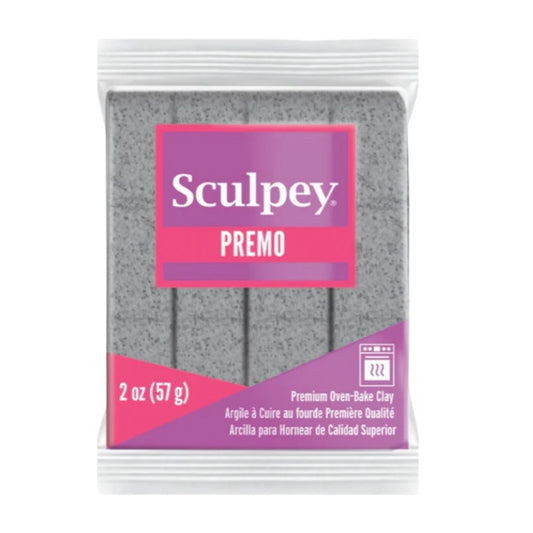 Argila de polímero de granito cinza Sculpey Premo 2 onças (56g)