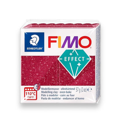 Fimo effect galaxy rojo  arcilla polimerica 57g -2 oz