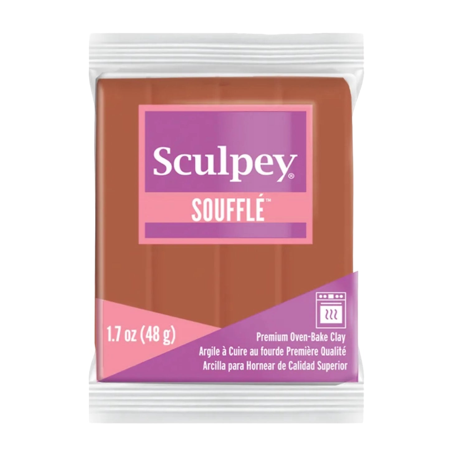 Sculpey Souffle Argile polymère cannelle 1,7 oz (48 g)