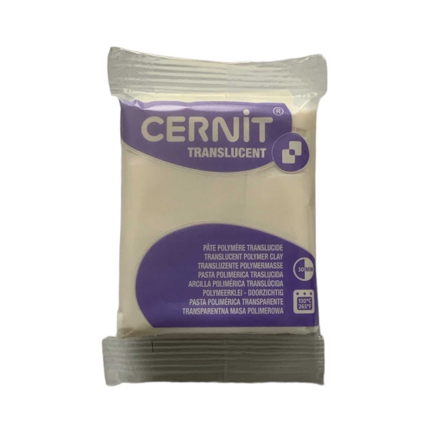 Argile polymère translucide Cernit 2oz (56g)