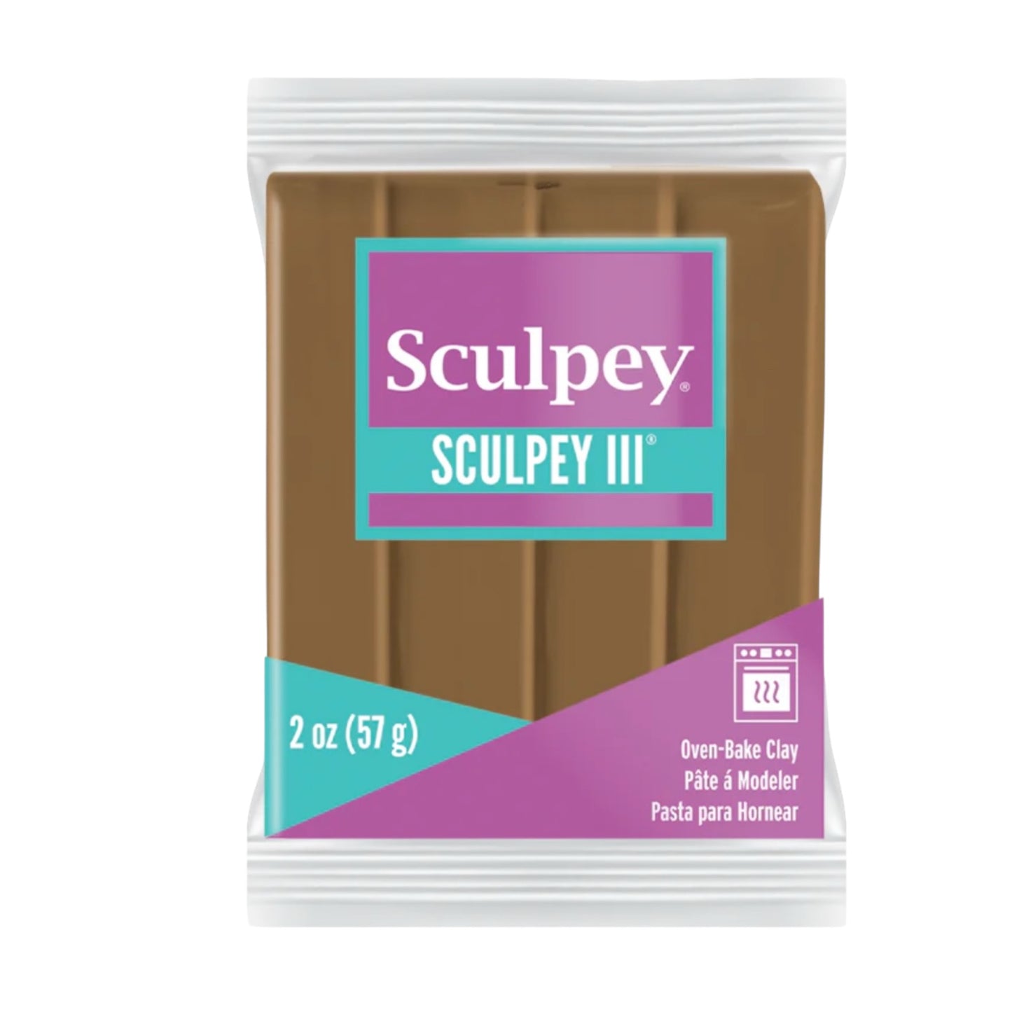 Sculpey III Hazelnut arcilla polimerica 2oz (57g)