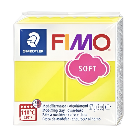 Fimo soft limon arcilla polimerica 57g -2 oz