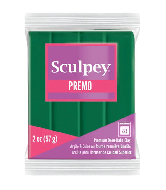 Sculpey Premo Forest Green arcilla polimerica 2oz (56g)