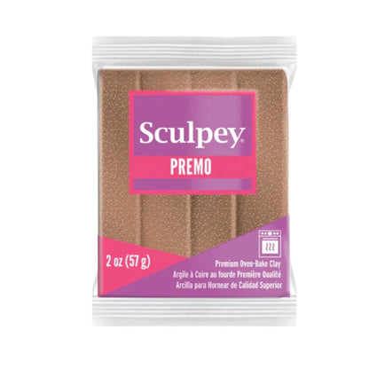 Sculpey Premo Rose Gold Glitter arcilla polimerica 2oz (56g)