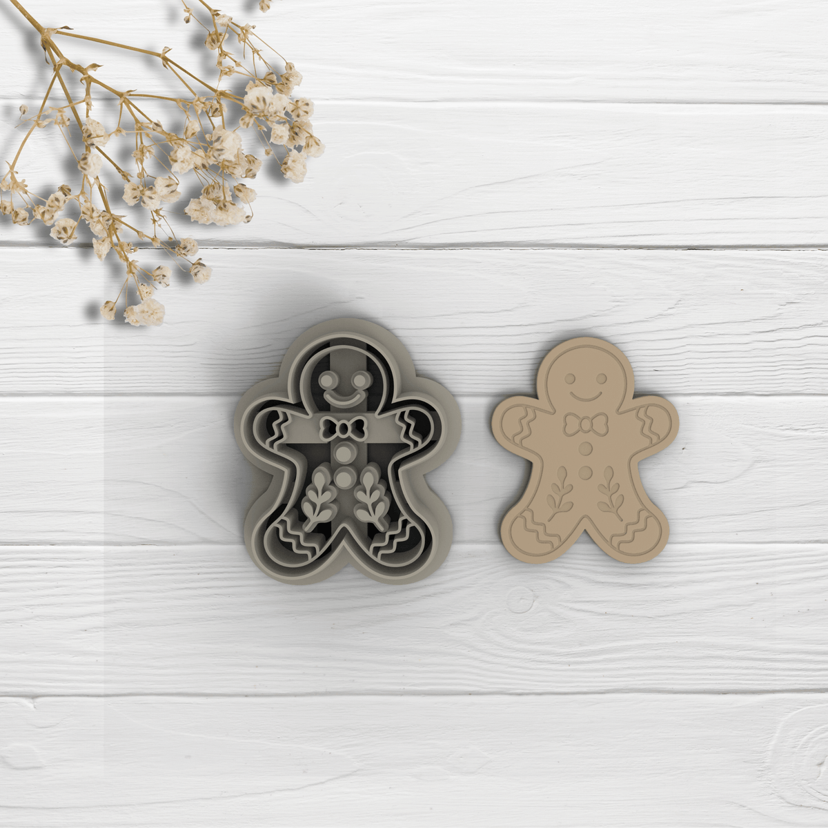 Cortador Arcilla Polimérica| Folk Gingerbread | Minipekas