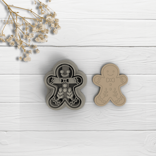 Cortador Arcilla Polimérica| Folk Gingerbread | Minipekas