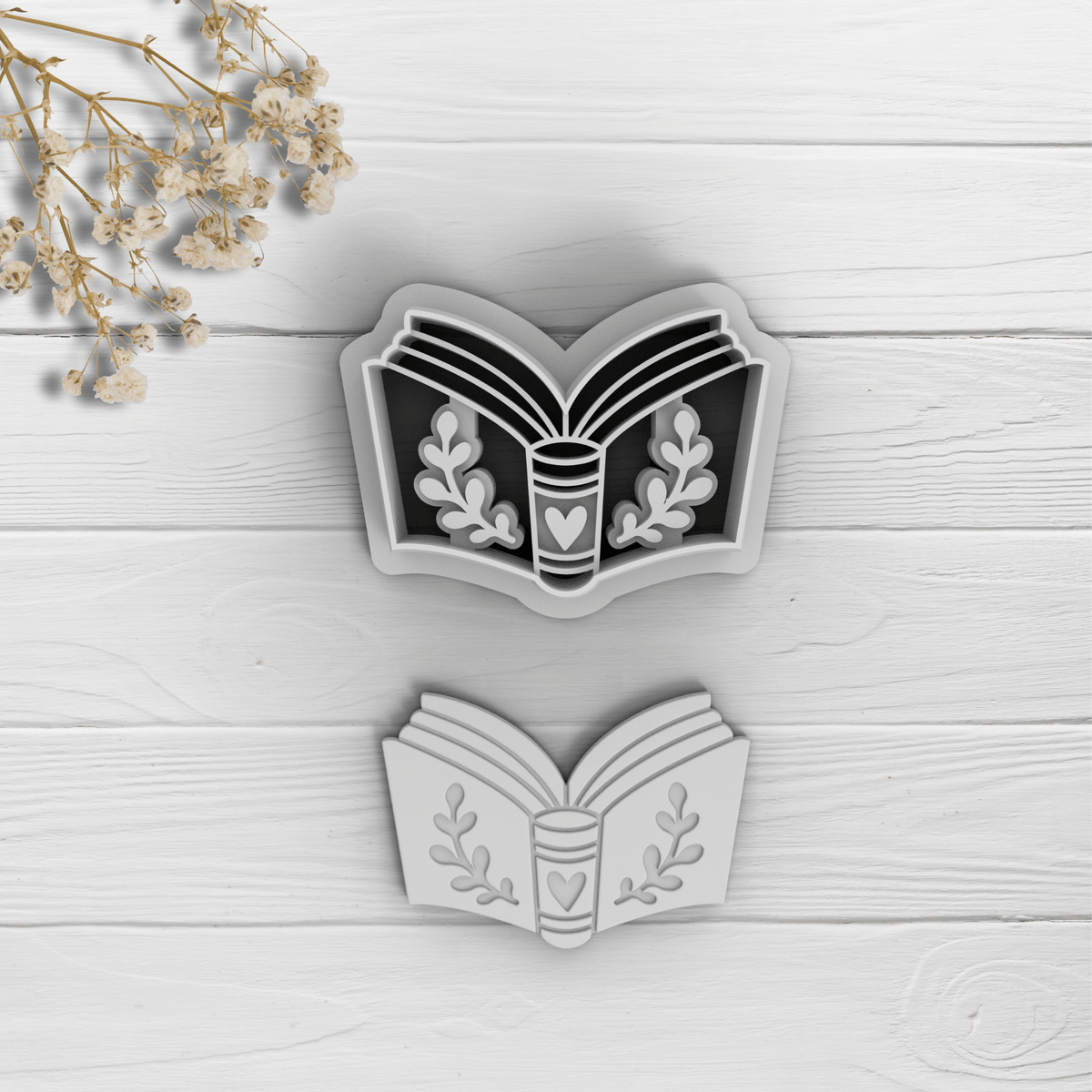Cortador Arcilla Polimérica | Bookish Bloom | Minipekas