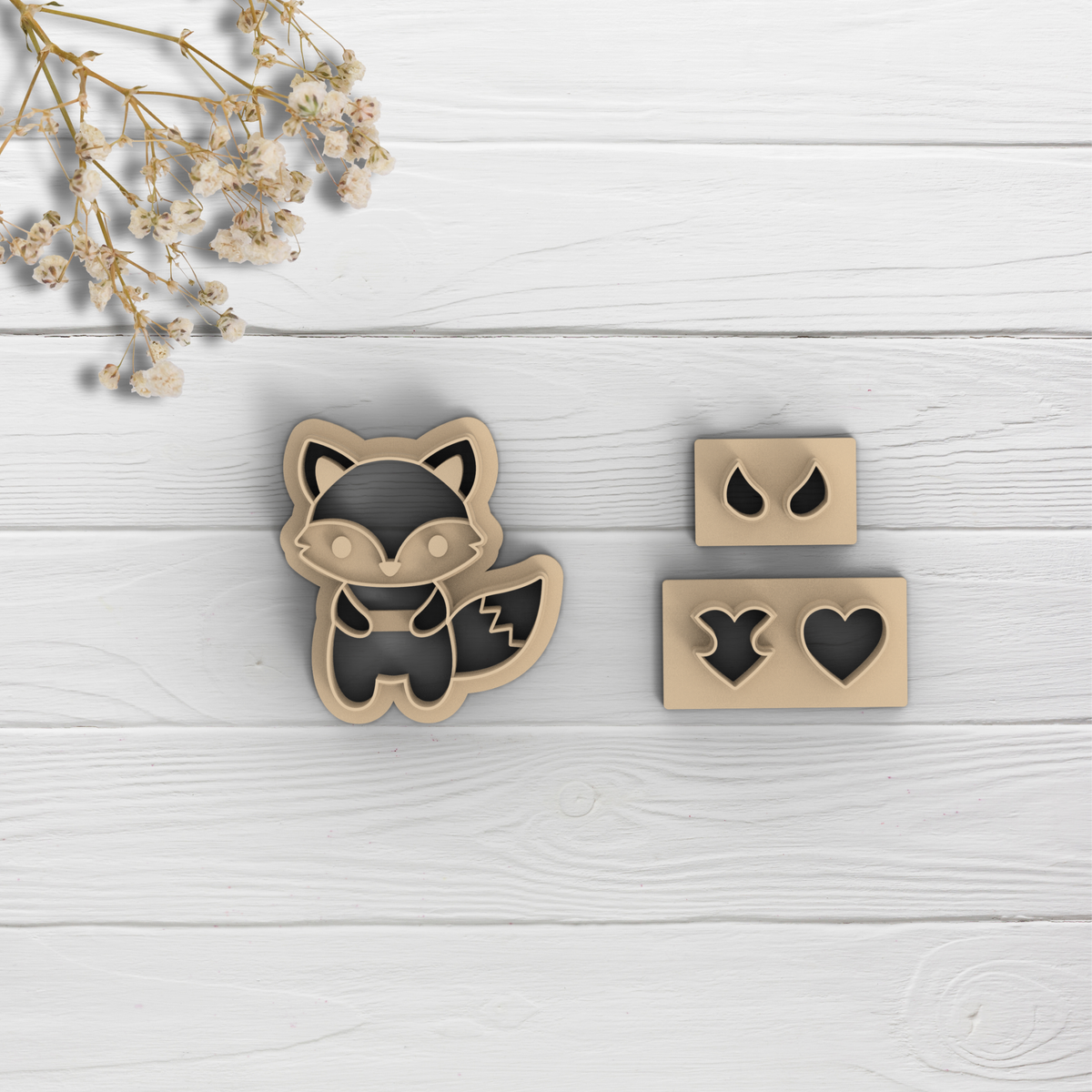 Cortador Arcilla Polimérica| Fox Love| Minipekas