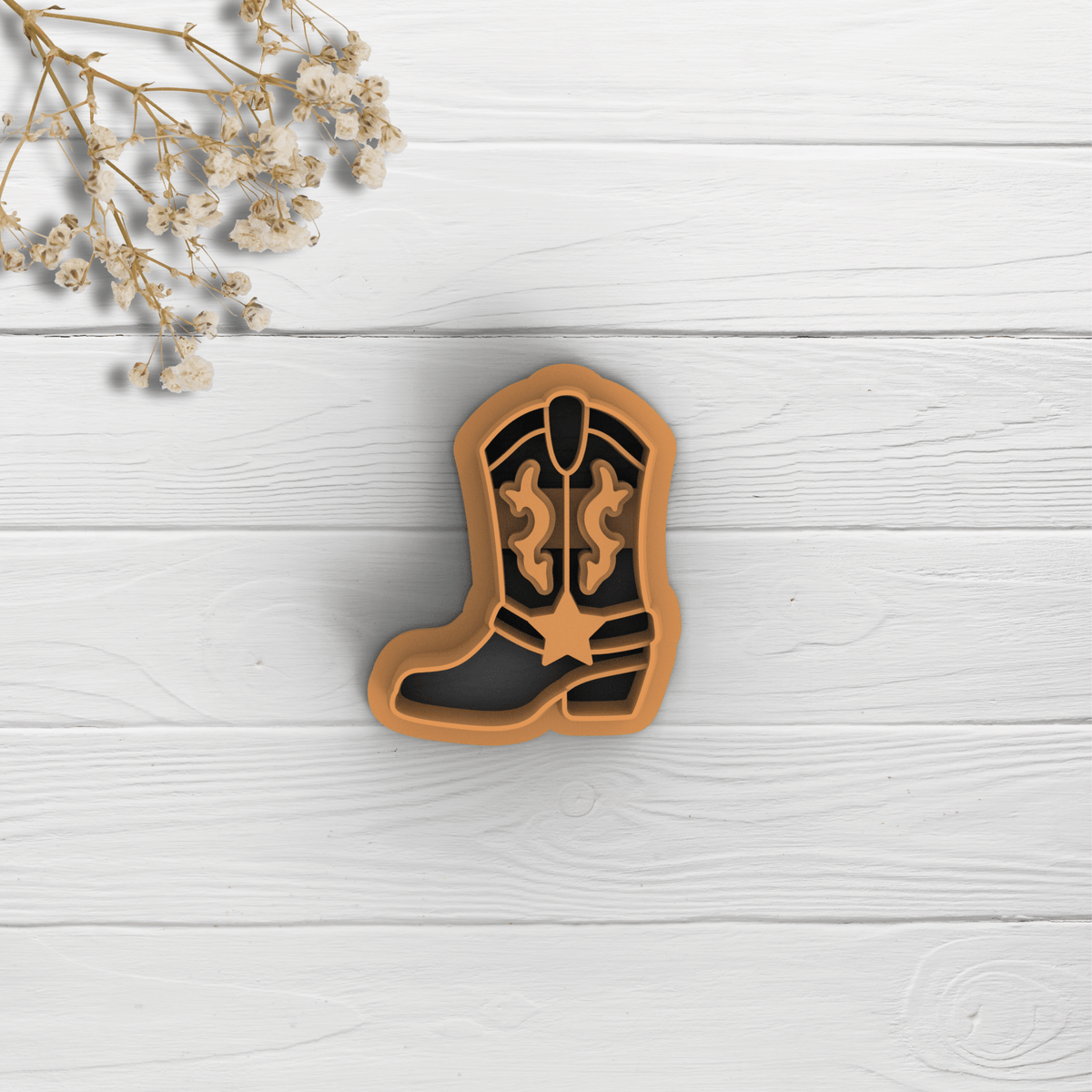 Cortador Arcilla Polimérica | Western Boot | Minipekas