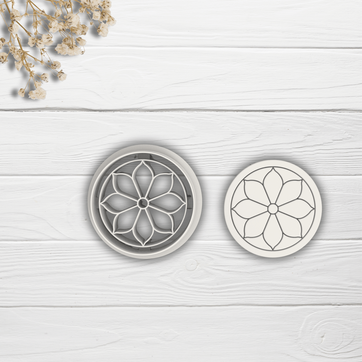 Cortador Arcilla Polimérica | Gothic Rosette| Minipekas