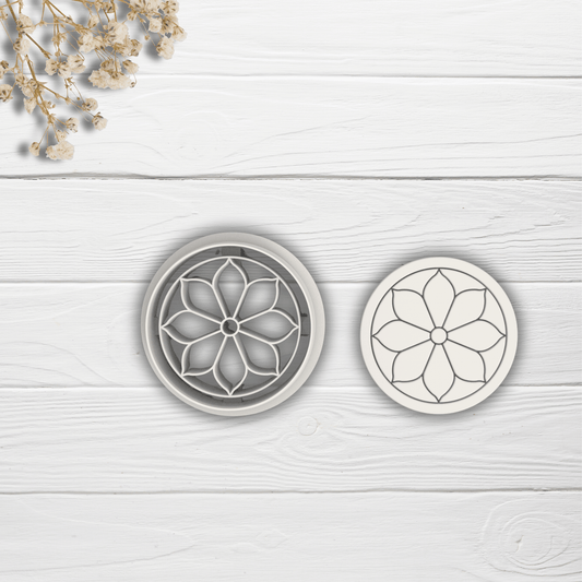 Cortador Arcilla Polimérica | Gothic Rosette| Minipekas