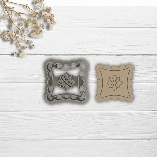 Cortador Arcilla Polimérica| Cottage Pillow 2 | Minipekas