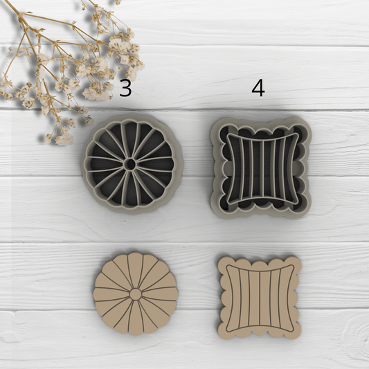 Emporte-pièce argile polymère | Cottage Pillow 2 - 3 | Minipekas