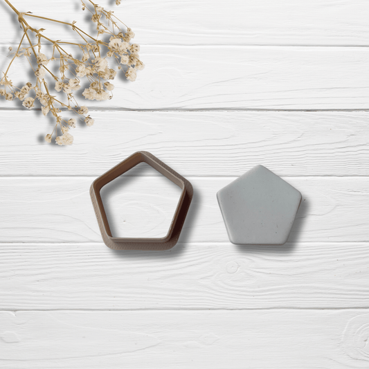 Cortador Arcilla Polimérica| Forma Basica 18 heptagono | Minipekas
