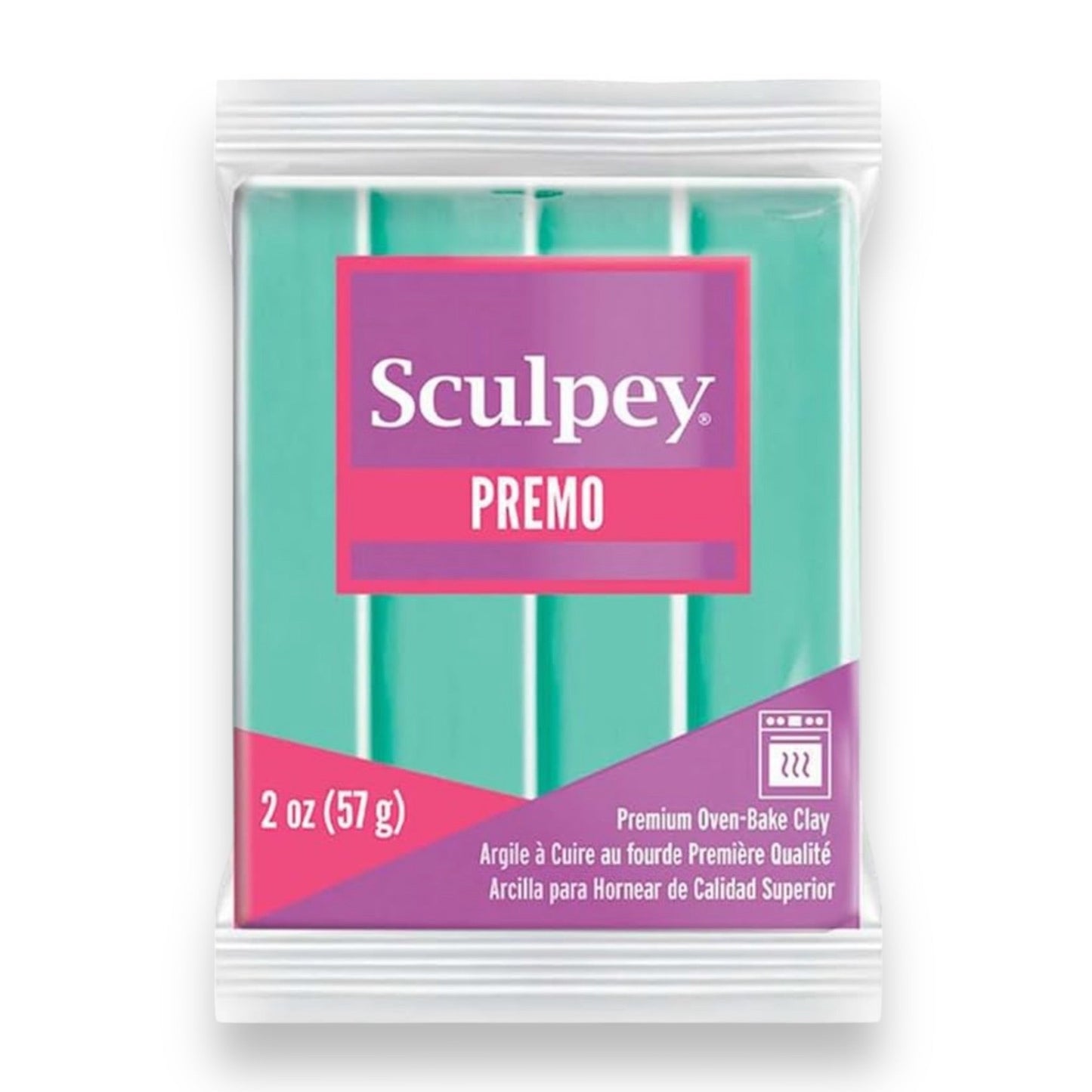 Sculpey Souffle mint green  arcilla polimerica 2oz (56g)