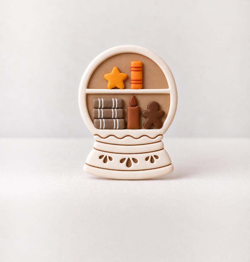 Cortador Arcilla Polimérica | Enchanted Snowglobe | Minipekas