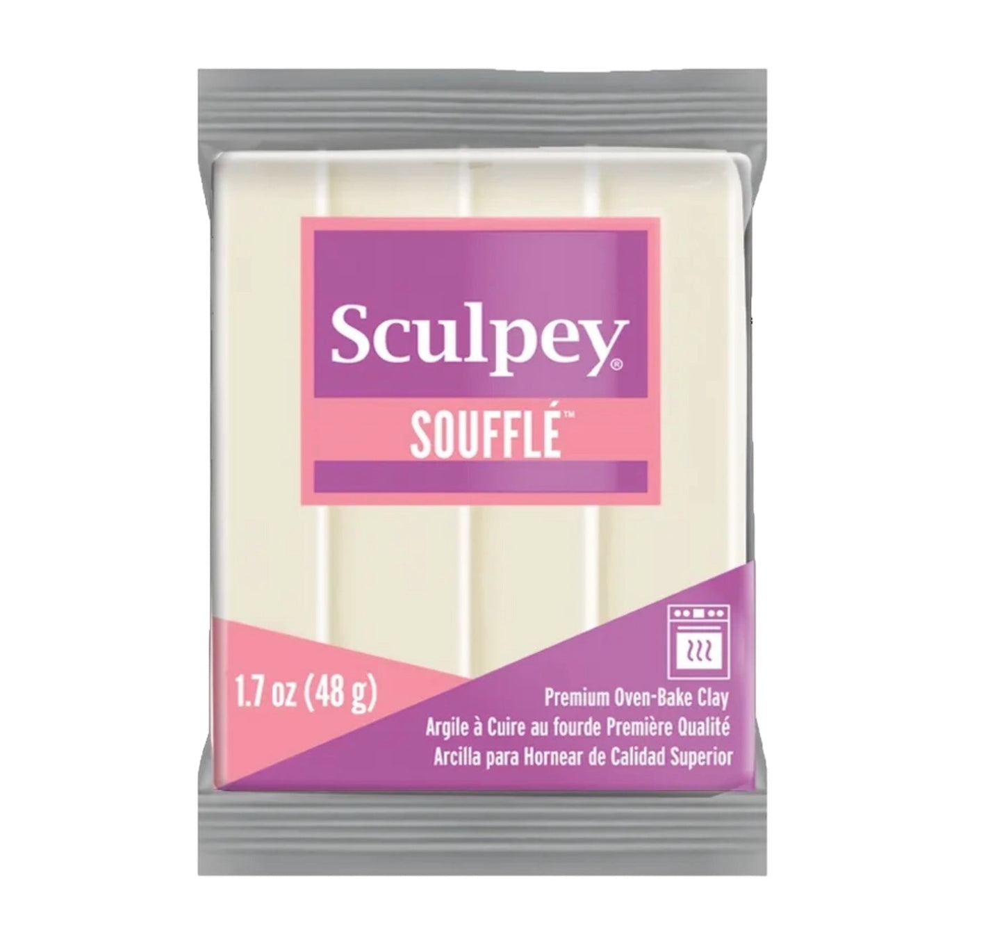 Sculpey Souffle Argile polymère ivoire 1,7 oz (48 g)