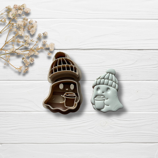 Cortador Arcilla Polimérica| Fantasma Gorro | Minipekas 23