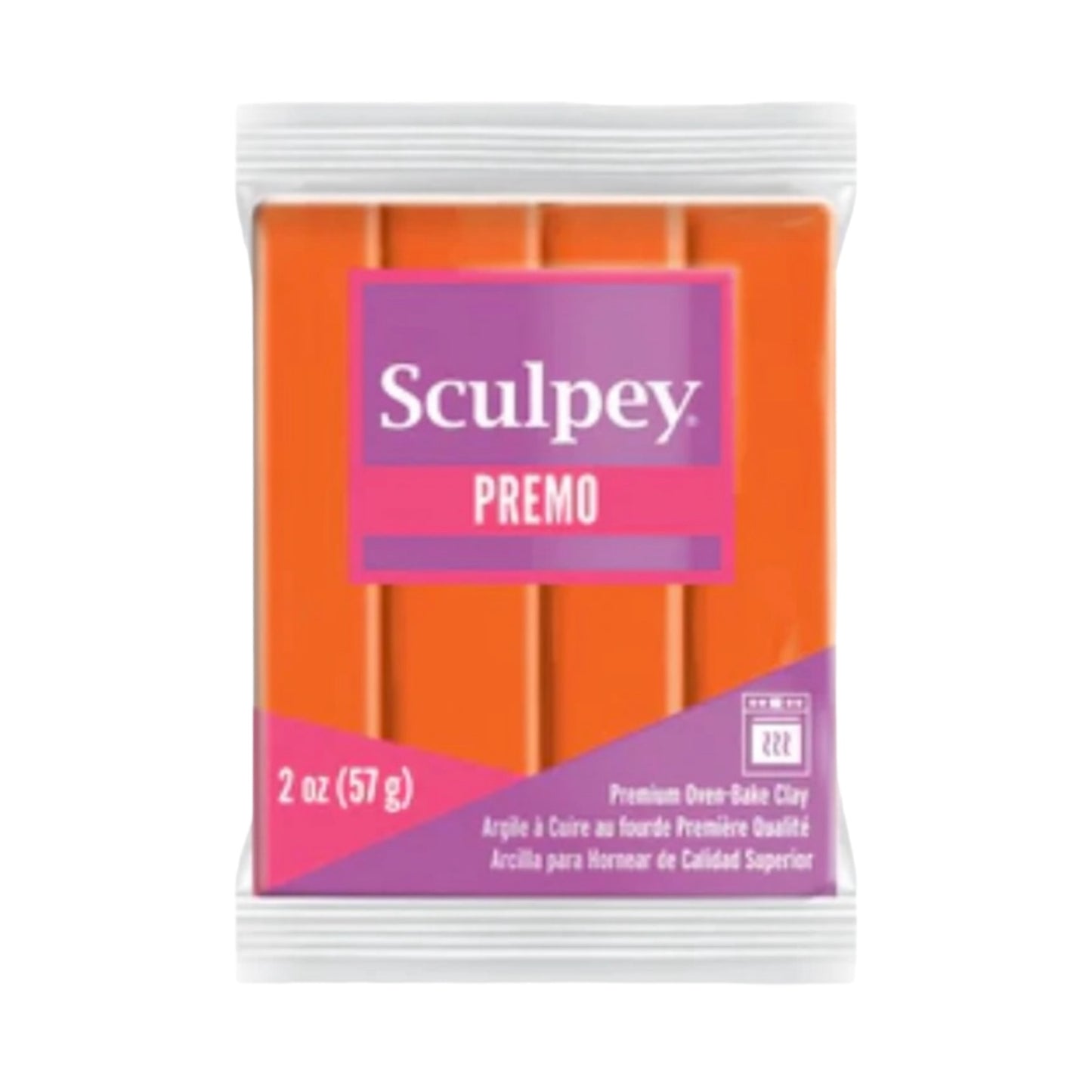 Sculpey Premo Orange arcilla polimerica 2oz (56g)