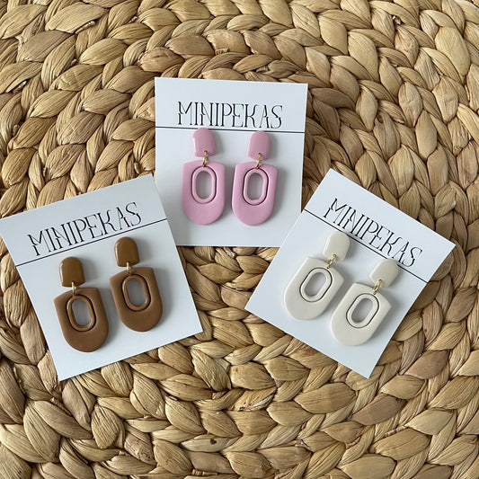 Pendientes boho | arcilla polimerica