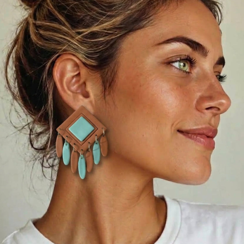 Pendiente Boho Nur| Minipekas
