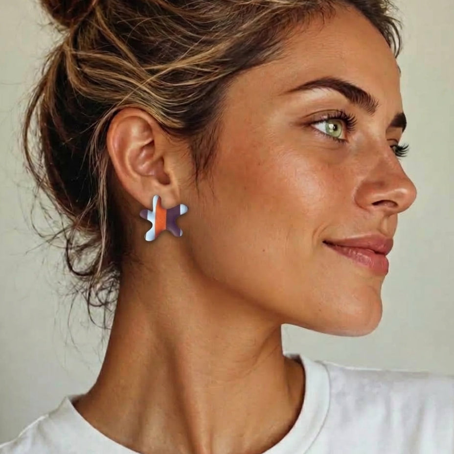 Pendiente Boho Estrella Mini| Minipekas